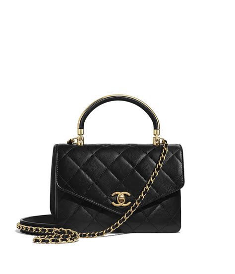 chanel tasche mit henkel|farfetch Chanel handtaschen.